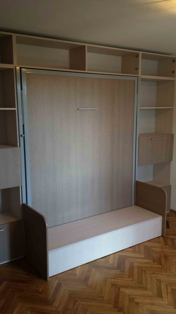 Dnevne i spavaće sobe PLAKARI SA ZIDNIM KREVETOM
