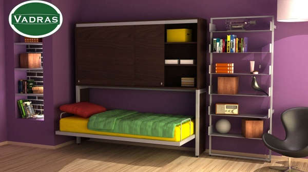 Plakar iznad horizontalnog zidnog kreveta zatvoreni model Ostali zidni kreveti - Online Prodaja - Vadras
