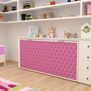 Premium krevet sa tapaciranim frontom i fiokama Dečija soba - Online Prodaja - Vadras