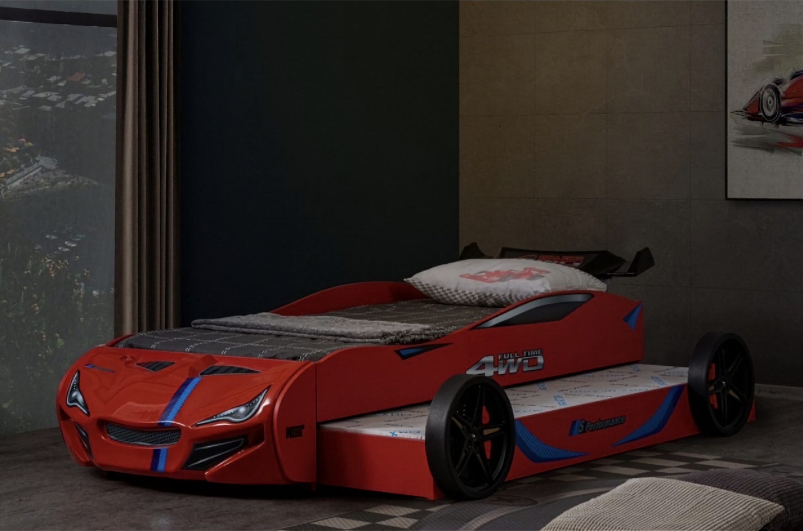Dečiji auto krevet GT1 eco double Dečiji auto krevet GT1 eco double - Image 4