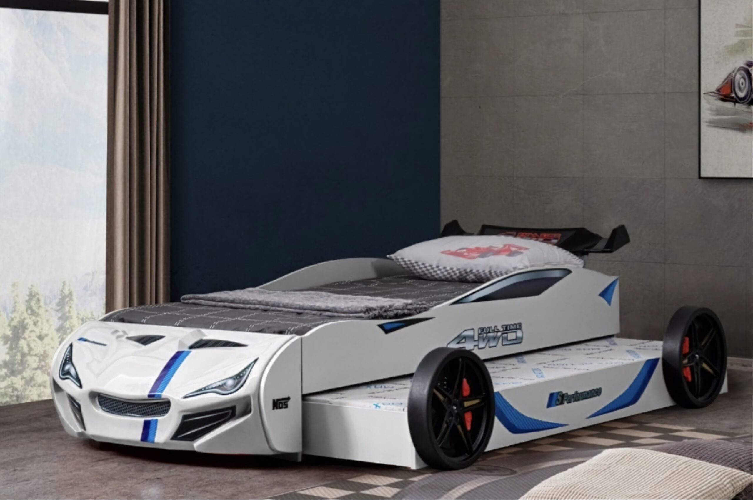 Dečiji auto krevet GT1 eco double Dečiji auto krevet GT1 eco double