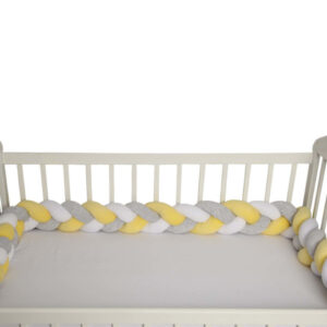 Pletenica žuto sivo bela Bebi Program - Online Prodaja - Vadras