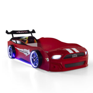 Auto krevet Mustang Lighted Sport FM Dečiji automobil kreveti - Online Prodaja - Vadras